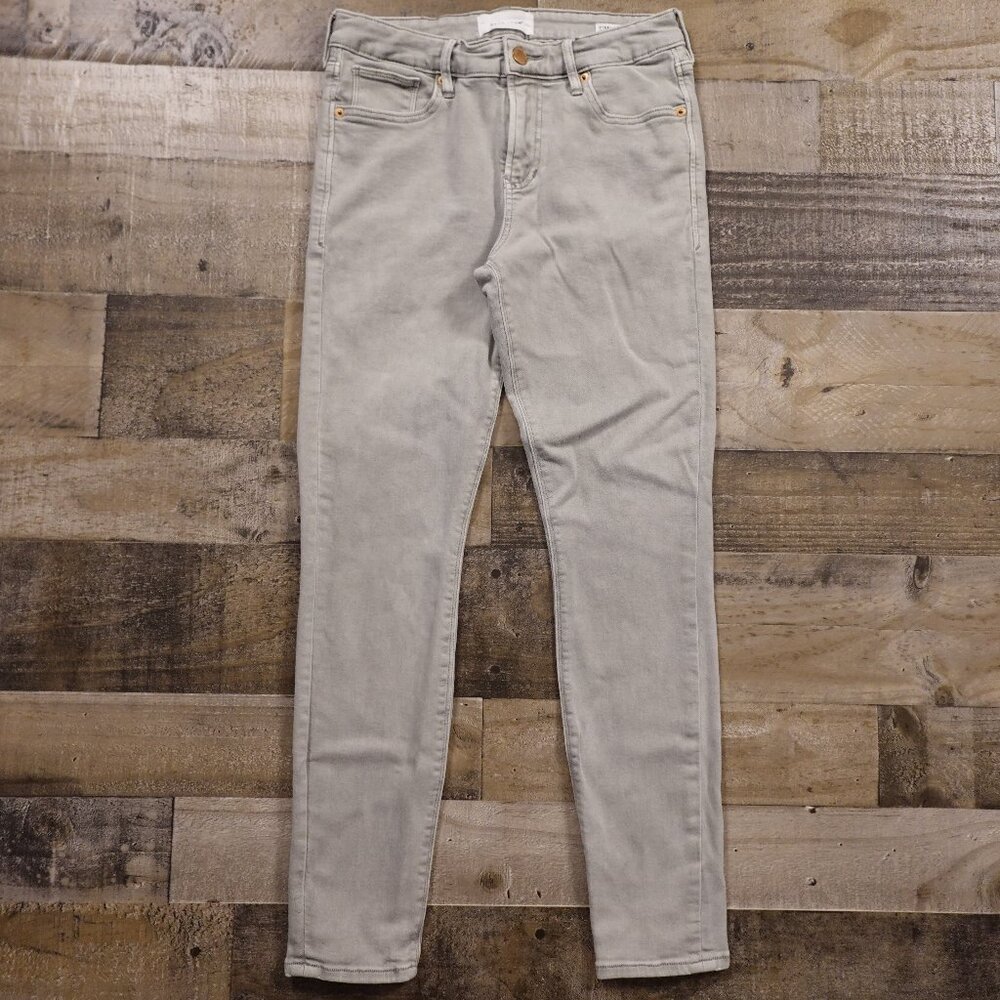 Dear John Jeans Gisele Skinny in Desert Sage - Women's Size 27 Gray‎ Mid Rise
